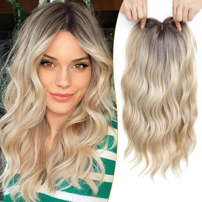 💖 Final Hours –🌷2026 New Lightweight & Breathable Wavy Hair Topper