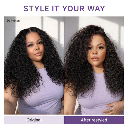 💖 No Glue, No Hassle – Natural Wavy & Braided Wigs