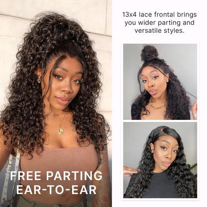 💖 No Glue, No Hassle – Natural Wavy & Braided Wigs