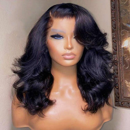 🎉Final 3 Hours: 70%OFF🔥 Density Side Part Glueless LayerCut Wig 6x8 Lace Closure Wig Body Wave Pre Cut Pre Bleached Ready Go Wigs