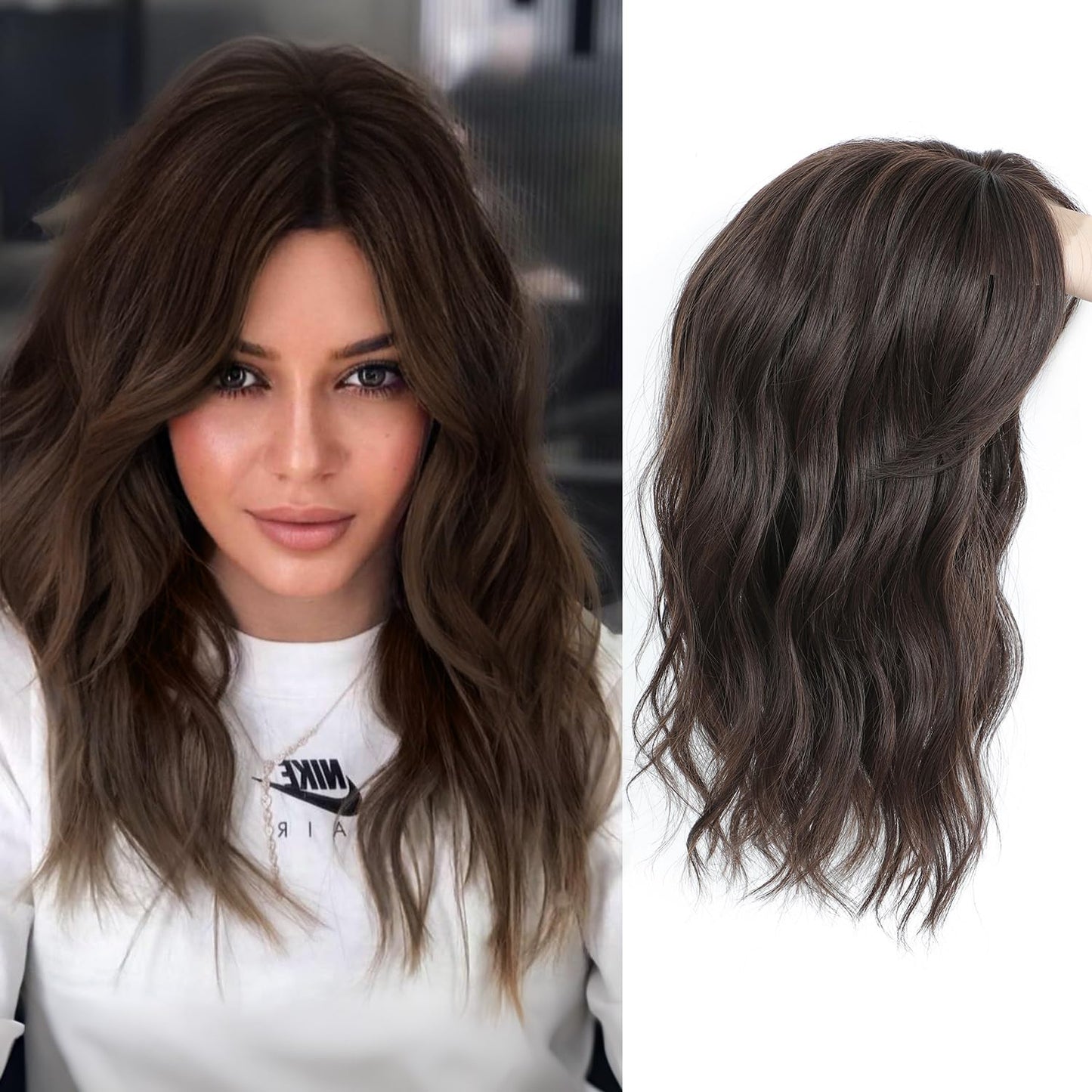 💖 Final Hours –🌷2026 New Lightweight & Breathable Wavy Hair Topper
