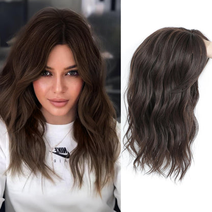 💖 Final Hours –🌷2026 New Lightweight & Breathable Wavy Hair Topper