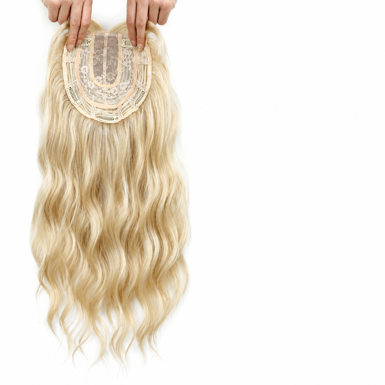 💖 Final Hours –🌷2026 New Lightweight & Breathable Wavy Hair Topper