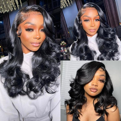 🎉Final 3 Hours: 70%OFF🔥 Density Side Part Glueless LayerCut Wig 6x8 Lace Closure Wig Body Wave Pre Cut Pre Bleached Ready Go Wigs