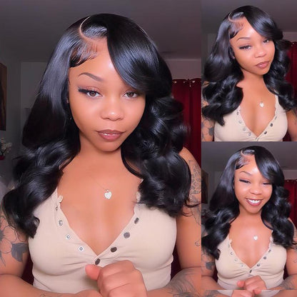 🎉Final 3 Hours: 70%OFF🔥 Density Side Part Glueless LayerCut Wig 6x8 Lace Closure Wig Body Wave Pre Cut Pre Bleached Ready Go Wigs